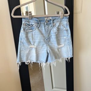 Madewell jean shorts